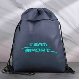 Customized Nova 600D RPET Drawstring Backpack