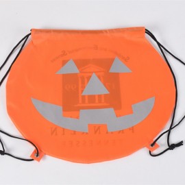Custom Custom Pumpkin Drawstring Backpack