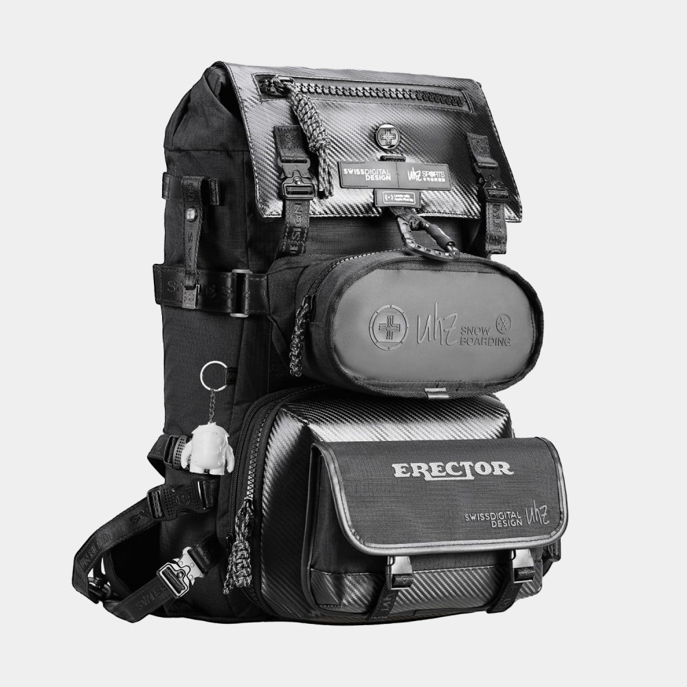 SwissDigital BALERNA L Ultimate Travel SDD Finder Backpack with Logo