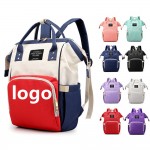 Large Capacity Mommy Diaper Backpack with Logo