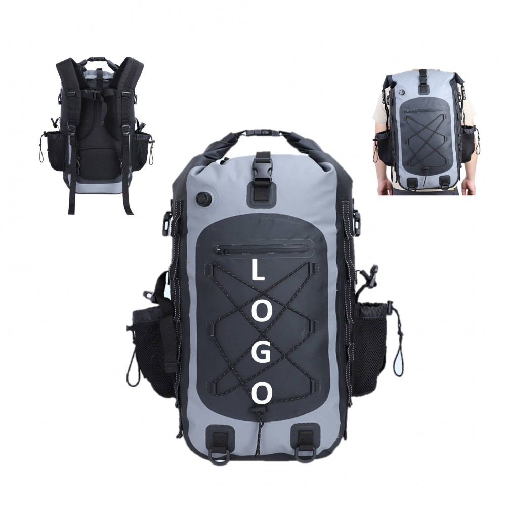 40L Waterproof Outdoor Hiking Backpack with Logo