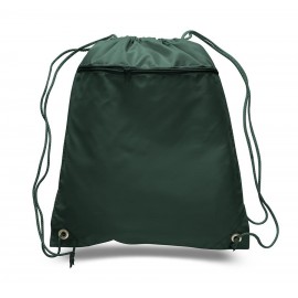 Polyester drawstring backpack with Logo