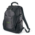 Custom Embroidered Vertex Computer Backpack - Black-Grey