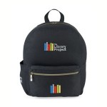 Custom Printed Russell Cotton Backpack - Black