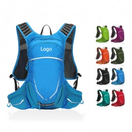 Logo Branded Waterproof Rip-Stop Hiking Backpack  Logo Branded Waterproof Rip-Stop Hiking Backpack
