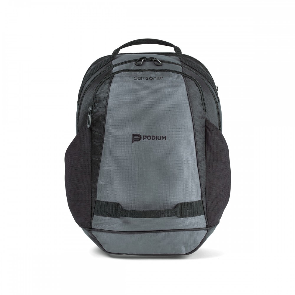 Samsonite Andante 2 Laptop Backpack - Riverrock-Black with Logo