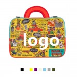 Neoprene Laptop Sleeve Bag With Handle Custom Embroidered