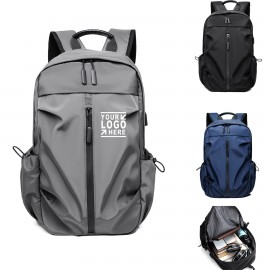 Lightweight Waterproof Laptop Unisex Backpack with Logo  Lightweight Waterproof Laptop Unisex Backpack with Logo