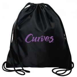 Logo Branded Drawstring Backpack  Logo Branded Drawstring Backpack