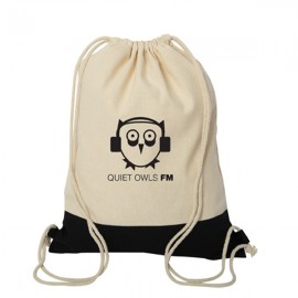 Personalized Westport 8 oz. Cotton Drawstring Cinch Backpack