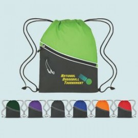 Imported Two Tone Back Pack (90 Day Delivery) with Logo