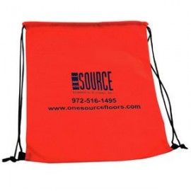 Non Woven Drawstring Backpack with Logo