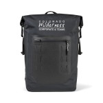 Vertex Durango Weatherproof Computer Backpack - Black Custom Embroidered