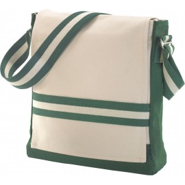 Personalized Premium Laptop Messenger Bag, Green - 16 Oz Canvas  Personalized Premium Laptop Messenger Bag, Green - 16 Oz Canvas