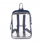 Sigma Clear Mini Backpack - Navy with Logo