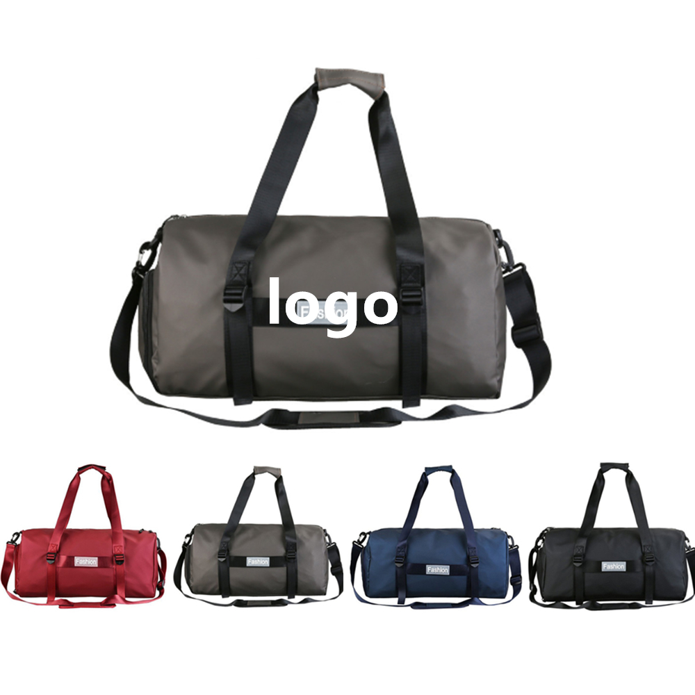 Unisex Travel Duffle Bag w/Shoulder Strap with Logo