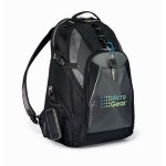 Vertex Computer Backpack II - Dark Grey Custom Embroidered