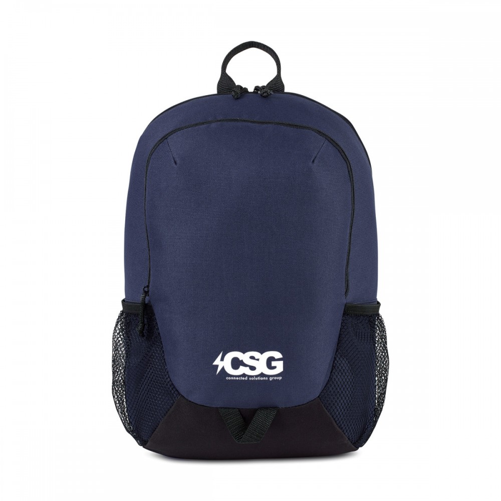 Miller Backpack - Navy with Logo