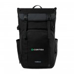 Timbuk2 City Compass Tech Flap Pack - Jet Black with Logo