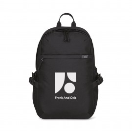 Personalized Renew rPET Laptop Backpack - Black  Personalized Renew rPET Laptop Backpack - Black