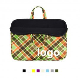 Custom Plaid Pattern Laptop Sleeve Computer Bag  Custom Plaid Pattern Laptop Sleeve Computer Bag