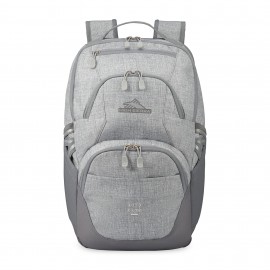 Custom High Sierra Swoop SG Laptop Backpack - Silver Heather
