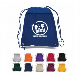 Customized Polyester drawstring backpack