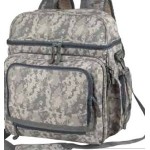 Digital Camouflage Compu-Backpack with Logo