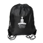 Personalized Mahalo Large Drawstring Backpack