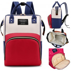 Custom Printed Baby Diaper Bag Waterproof Mommy Bag Backpack For Travel