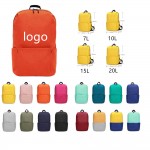 Minimalist Basic Outdoor Water Proof Light Weight School Backpack with Logo