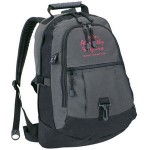 Personalized Two-Tone Polyester Backpack