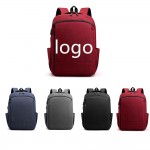 Multi Function Laptop Luggage Backpack with USB Ear Phone Ports with Logo