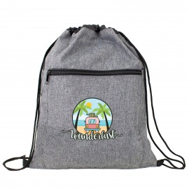 Modern Drawstring Backpack with Logo