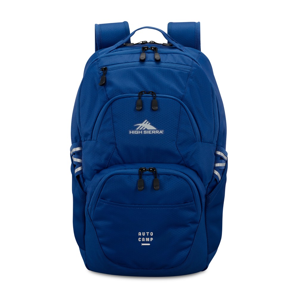 Custom High Sierra Swoop SG Laptop Backpack - Cosmic Blue
