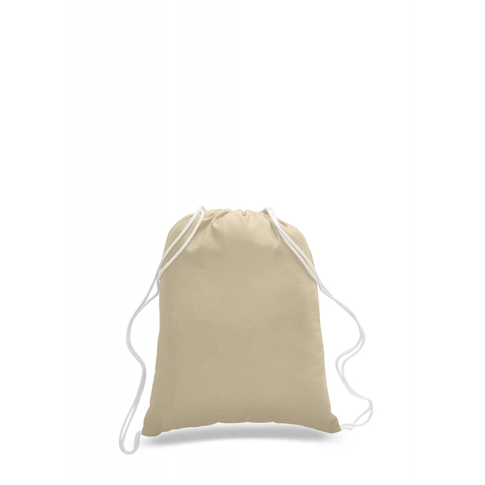Dyed Cotton Drawstring Back Pack Custom Printed Dyed Cotton Drawstring Back Pack Custom Printed