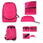 Custom Folding Sports Backpack Custom Printed