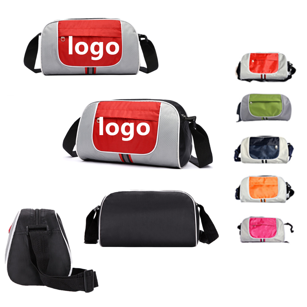 Gym Duffel Travel Bag With Shoulder Strap with Logo