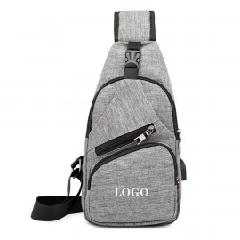 Shoulder Bag with Logo