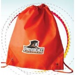 Custom Embroidered Non Woven Polypropylene Duffle Backpack (13"x16")