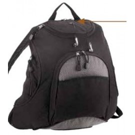 Logo Branded Adventure Backpack w/Padded Back & Shoulder Straps