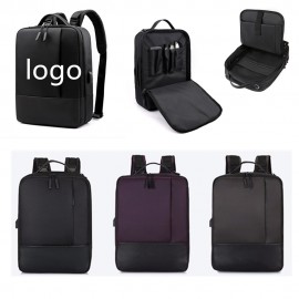 3 in 1 Single Shoulder Laptop Business Backpack With USB Port with Logo