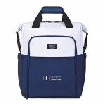 Igloo Seadrift Switch Backpack Cooler - Navy-White with Logo
