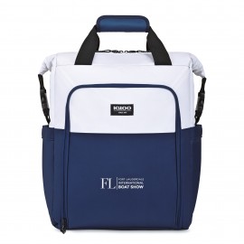 Igloo Seadrift Switch Backpack Cooler - Navy-White with Logo