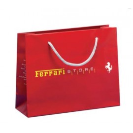 MEDIUM Laminated Eurotote Bag - 2 Color Print ( 9.5" W X 14" H X 4.5" D) with Logo