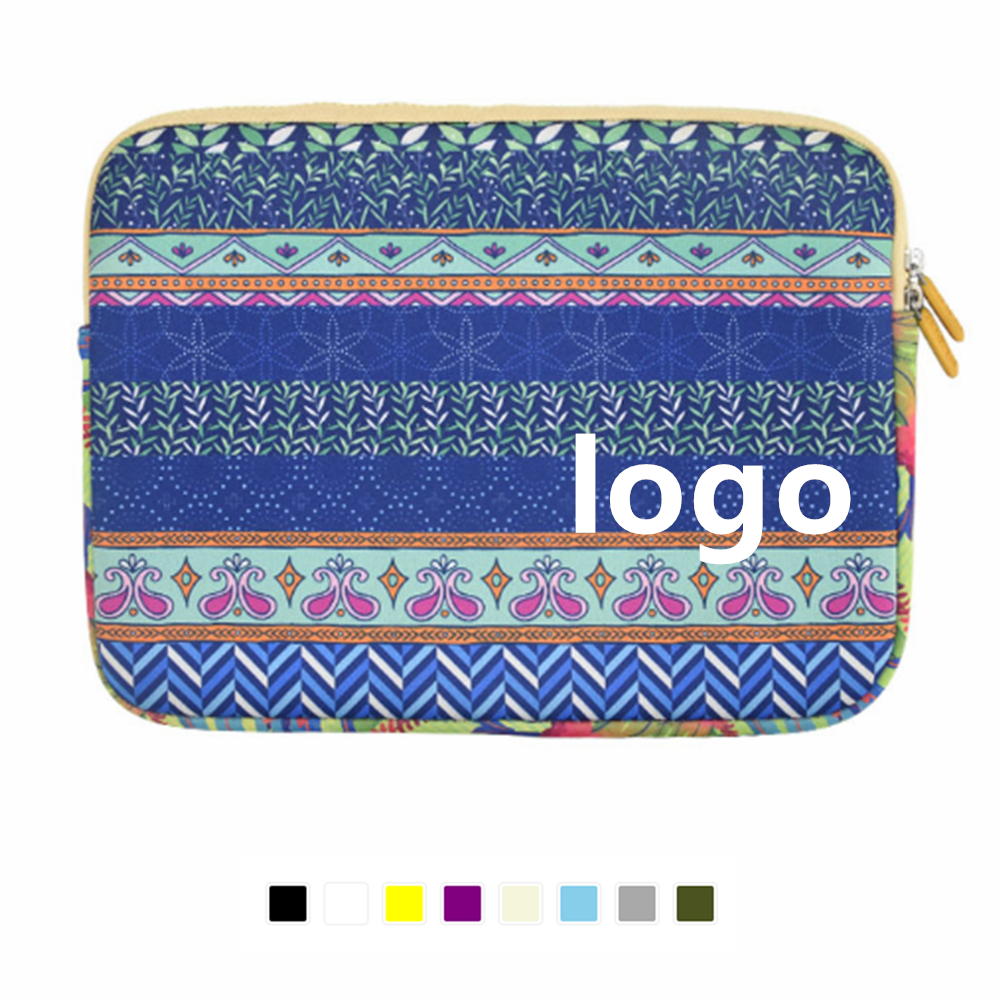 Neoprene Laptop Sleeve Bag With Fleece Interior with Logo