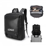 Promotional Men's Retro Leather Travel Backpack