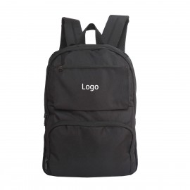 Nylon Laptop Backpack with Logo  Nylon Laptop Backpack with Logo