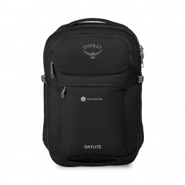 Osprey Daylite Carry-On Travel Pack 44 - Black with Logo  Osprey Daylite Carry-On Travel Pack 44 - Black with Logo