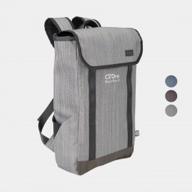 RejuVe ELEMENT Recycled Heather Modern Business Travel Backpack with Logo